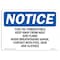Signmission OSHA Notice, 5" Height, Fuel Oil Combustible Keep Away From Heat Sign, 7" X 5", Landscape OS-NS-D-57-L-12932 - alternate 1
